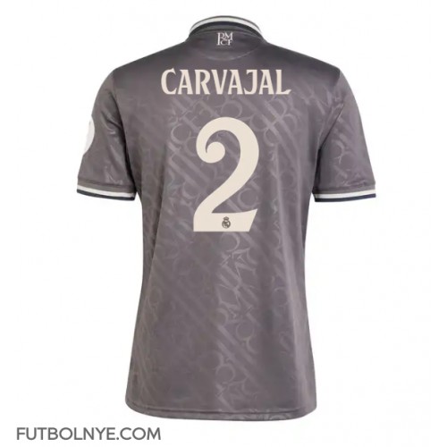 Camiseta Real Madrid Daniel Carvajal #2 Tercera Equipación 2024-25 manga corta